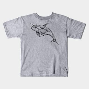 Killer Narwhale Kids T-Shirt